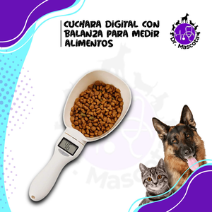 Pesa De Alimentos Mascotas Cuchara Digital