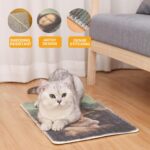 Alfombrilla Rascador de Sisal con Diseño Artístico para Gato 55x33 Cm - Image 3