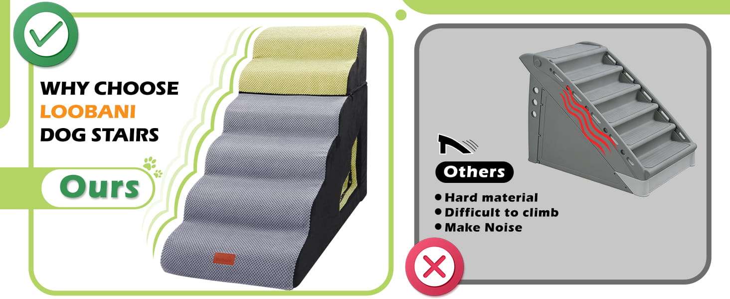 Escalera para Mascotas de Espuma con Casa (Extra Grande 6 Escalones) - Imagen 11