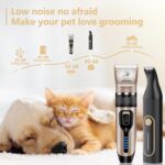 Kit de Cortapelos para Perros 4 en 1 de Bajo Ruido - Image 6