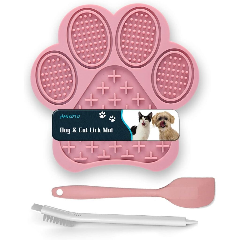 COTTECOTA-Tapete Para Lamer Para Perros Colores Al Azar Tapete De