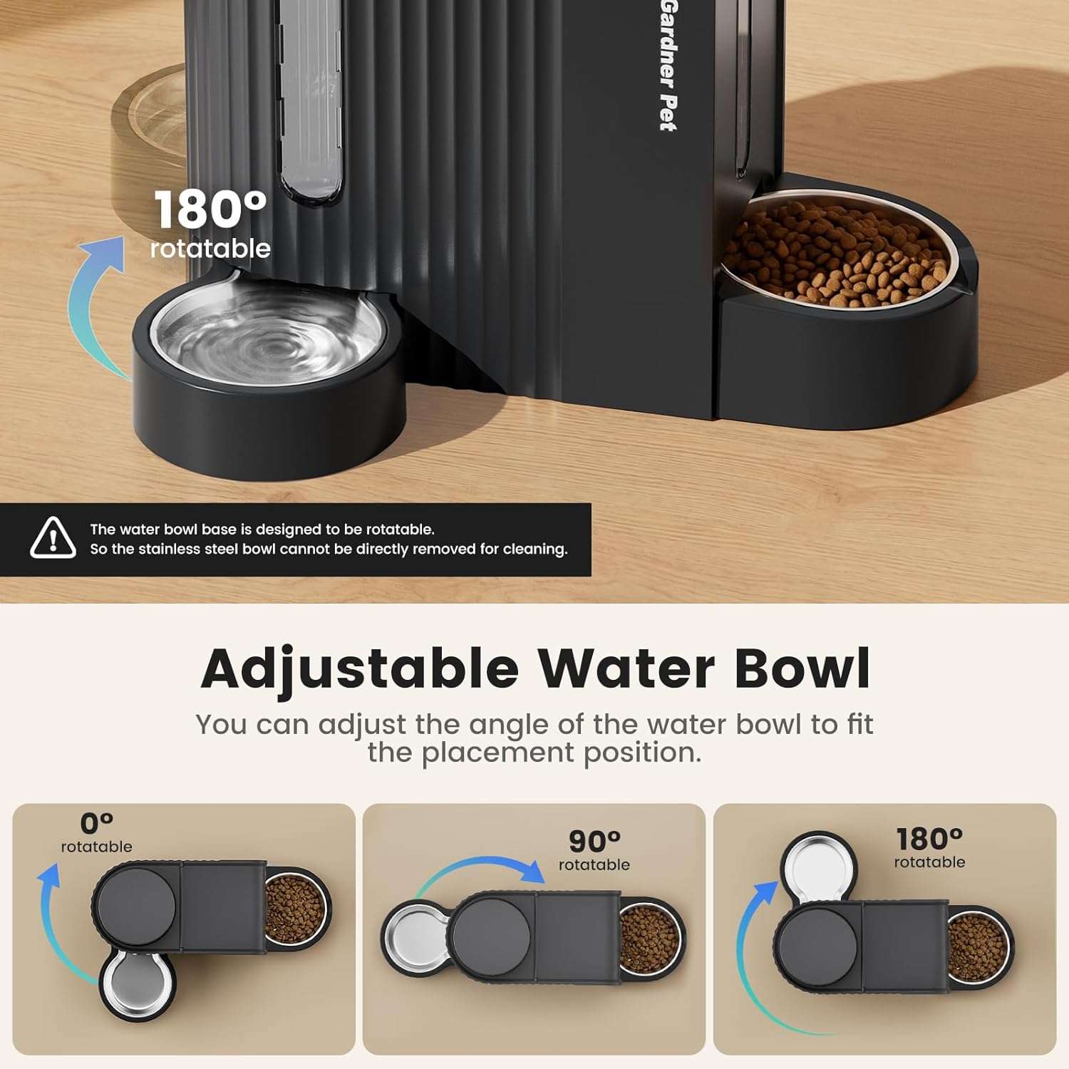 Dispensador de Agua y Comida por Gravedad 3 L y 1.3 Kg - Imagen 5