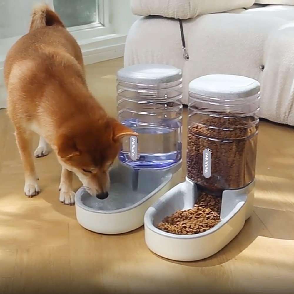 Dispensador de Agua y Comida por Gravedad de 3.8 L y 2.1 Kg - Imagen 3