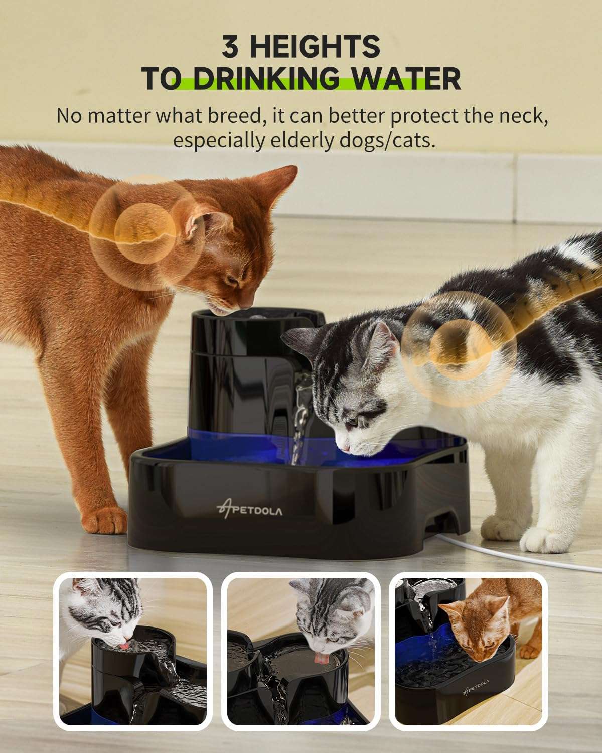 Fuente Electrica Cascada para Mascotas de 3 L - Imagen 2