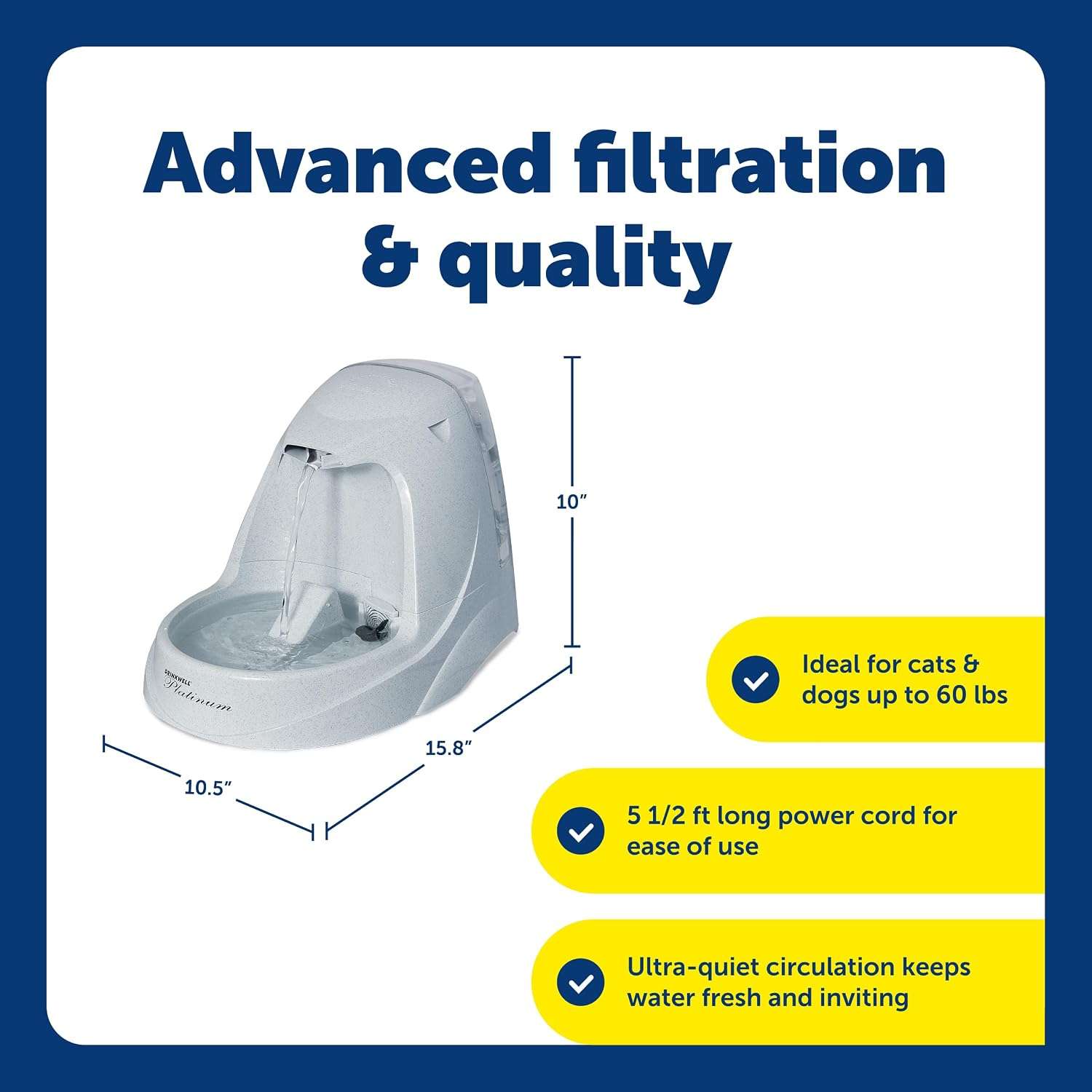 Fuente de Agua Electrica para Mascotas de 5 L - Imagen 2