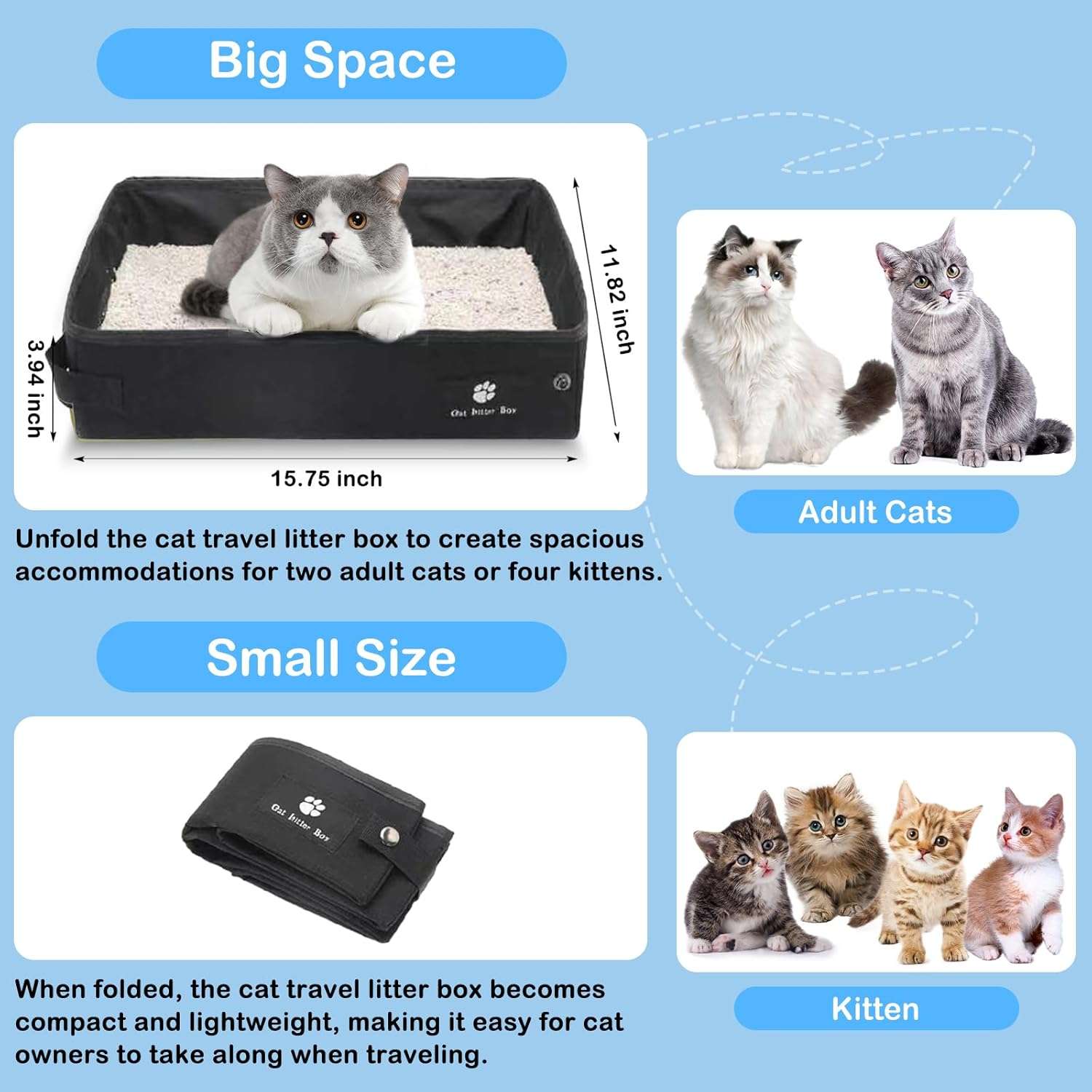 Kit de Cachorro para Gatos de 15 Piezas - Imagen 3