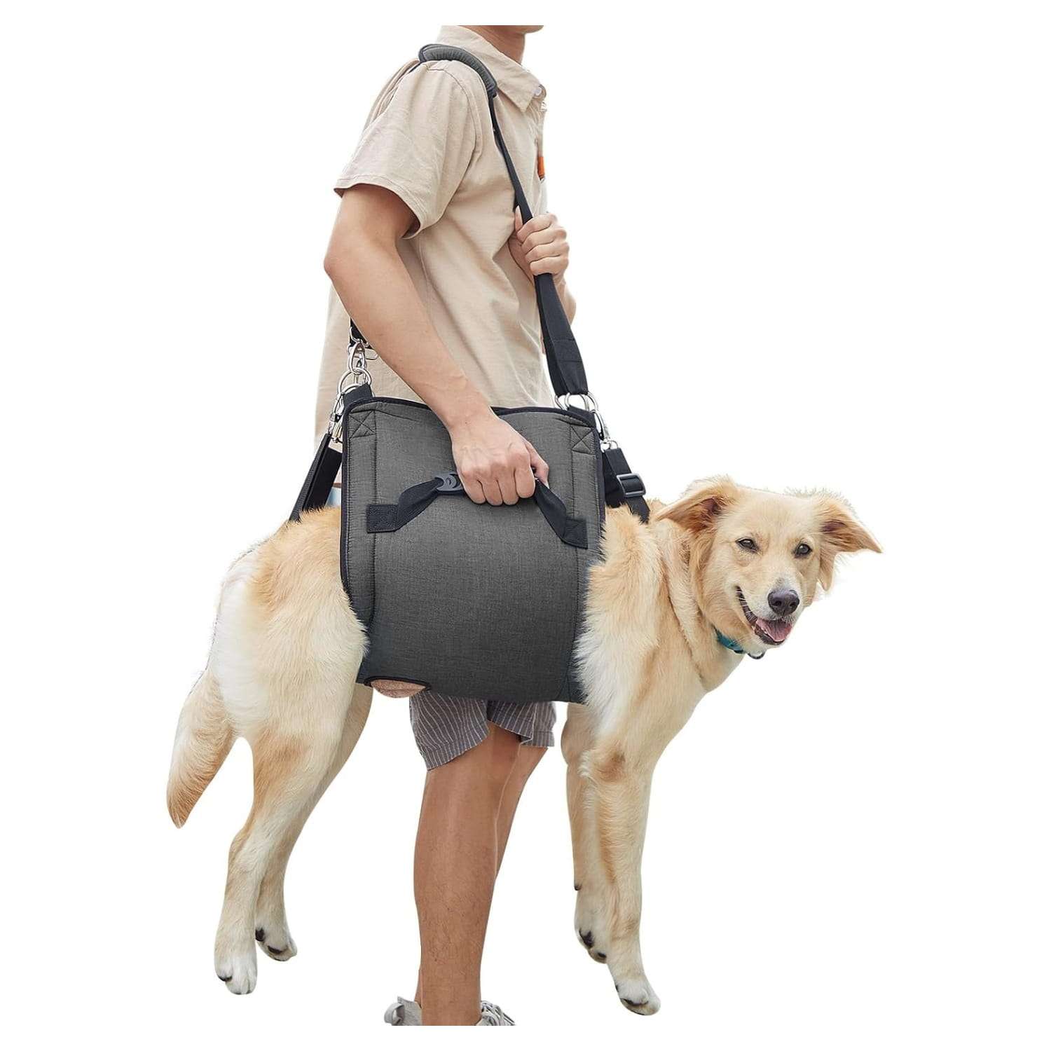 Arnés de soporte de cuerpo completo para perros mayores o con lesiones en las articulaciones.