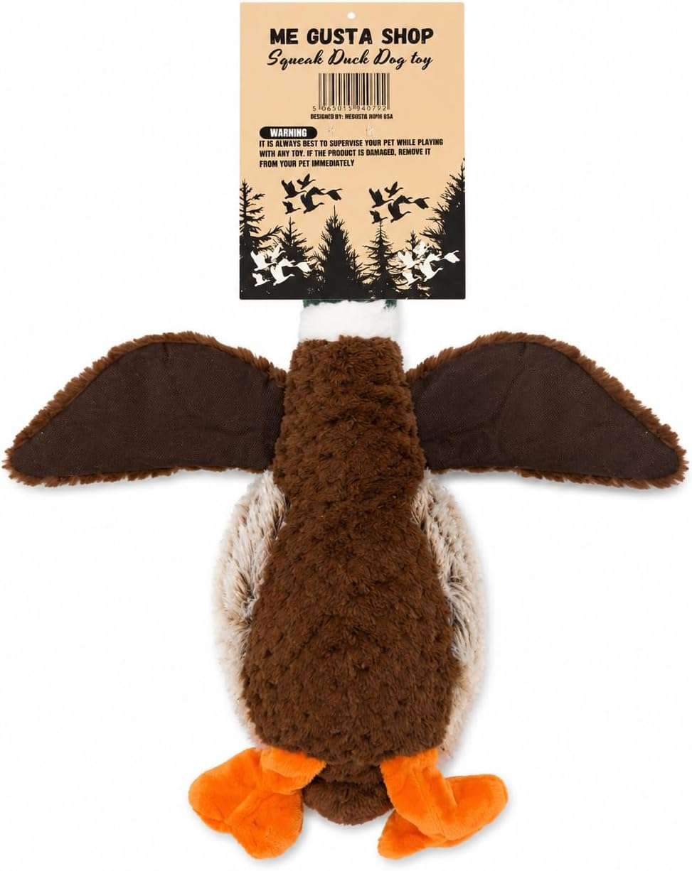 Peluche Pato Chirriante para Perros 33x27 Cm - Imagen 8