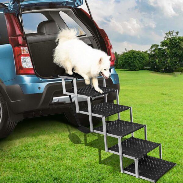 Escalera Portátil Antideslizante para Perros - Soporta hasta 90 kg (139x43x81 cm) - Image 7