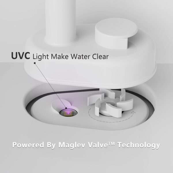 Fuente de agua inalámbrica 3.6L para mascotas. Bebedero recargable con control por aplicación móvil, ideal para monitorear y gestionar la hidratación de perros y gatos.