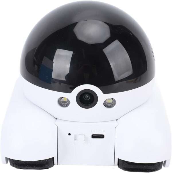 Cámara robot móvil 1080P para el hogar, monitor Wi-Fi para bebés, perros y gatos.