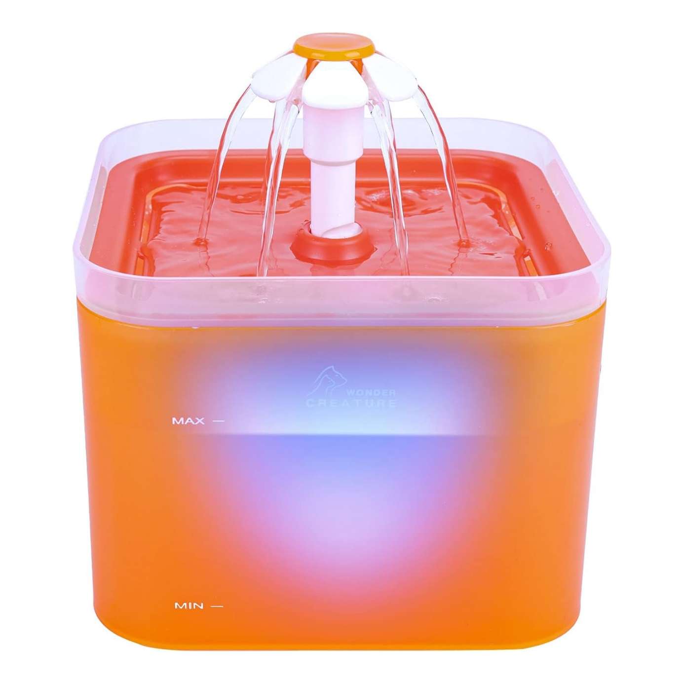 Fuente de agua de 2L para perros y gatos. Bebedero básico y fiable, ideal para mantener a las mascotas hidratadas con agua fresca.