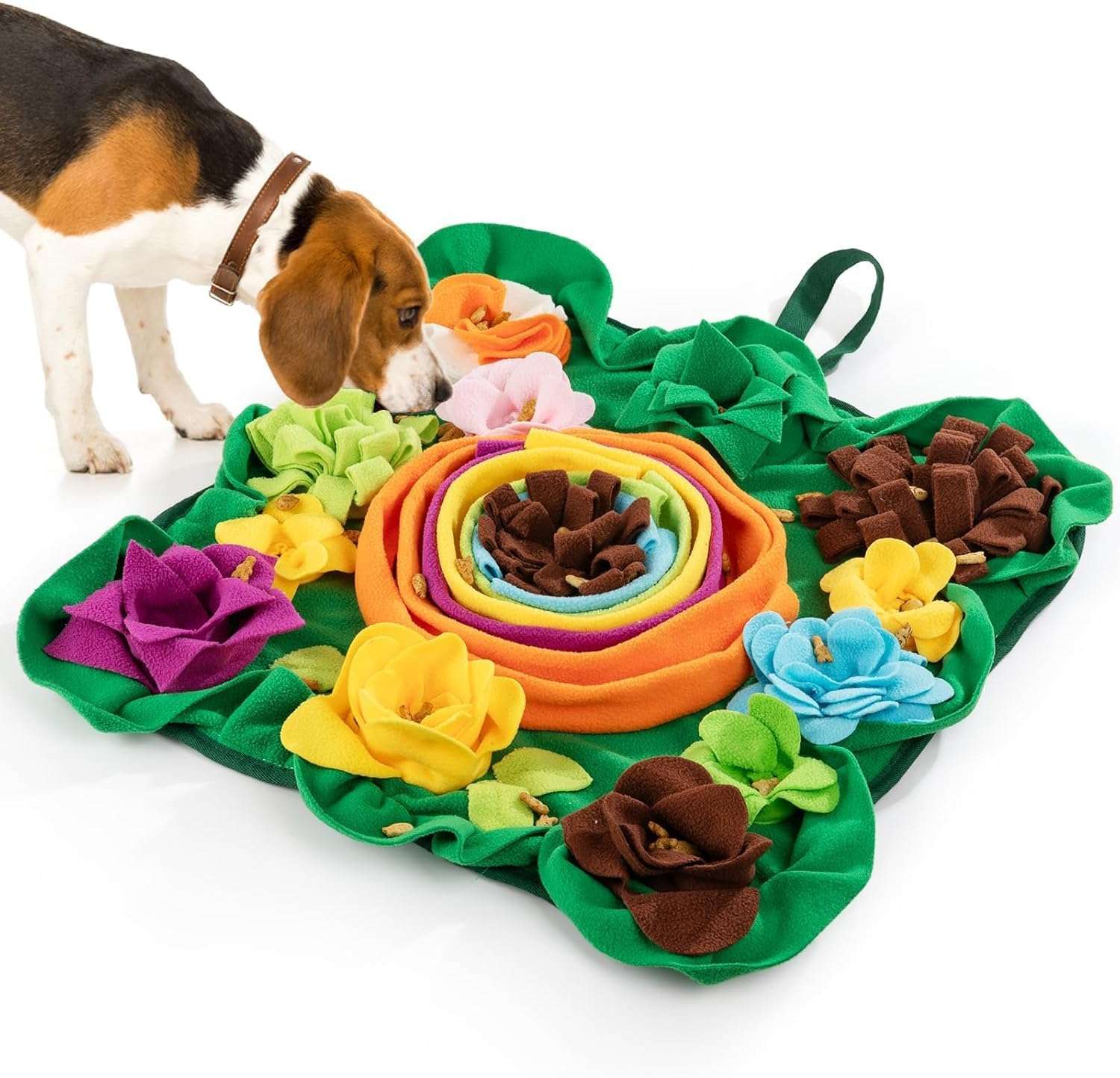 Alfombrilla de olfateo para perros. Es un juguete interactivo que ayuda a estimular la mente de la mascota.
