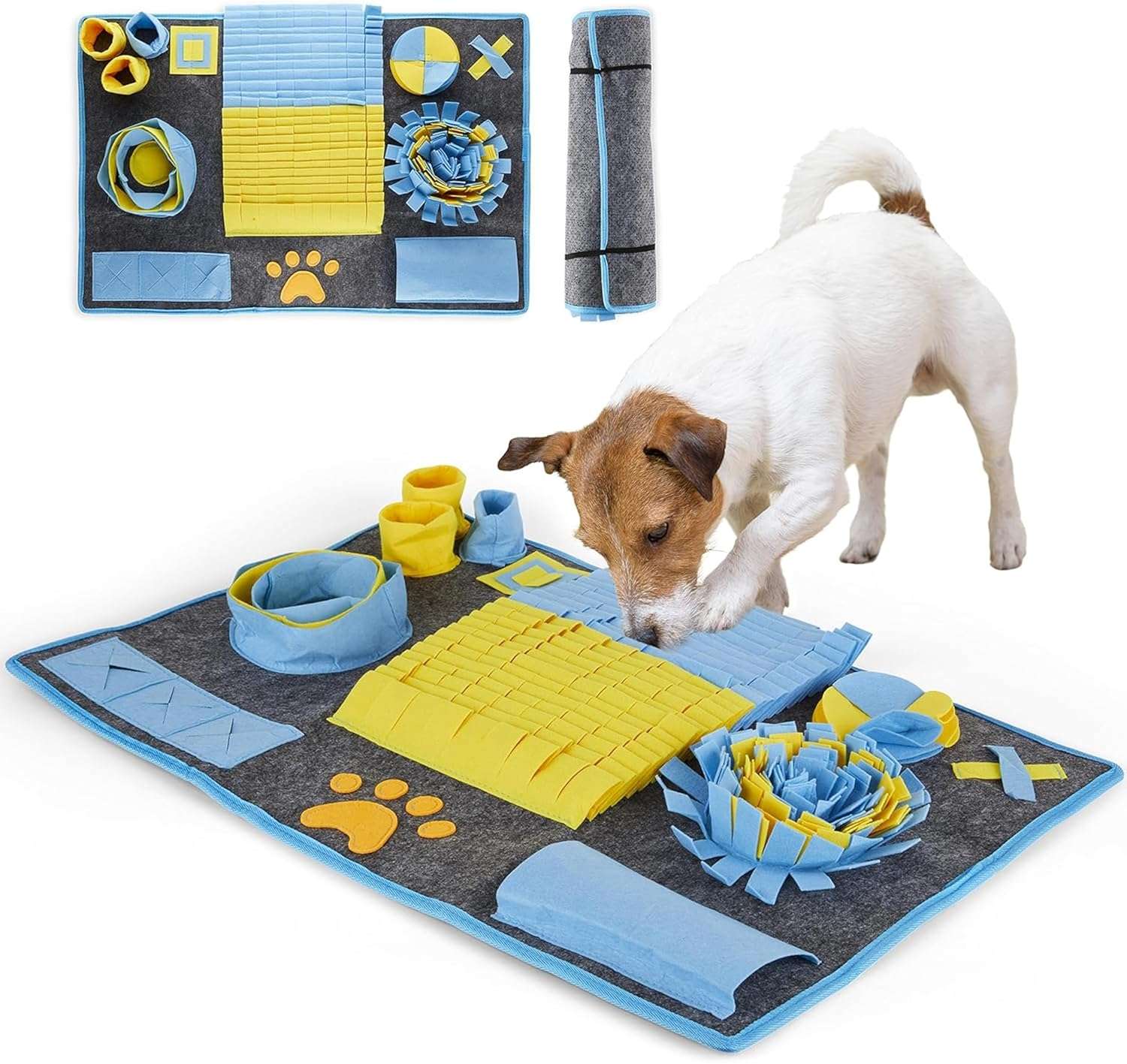 Alfombrilla de olfateo XL para perros. Es un juguete que fomenta la estimulación mental y la alimentación lenta.