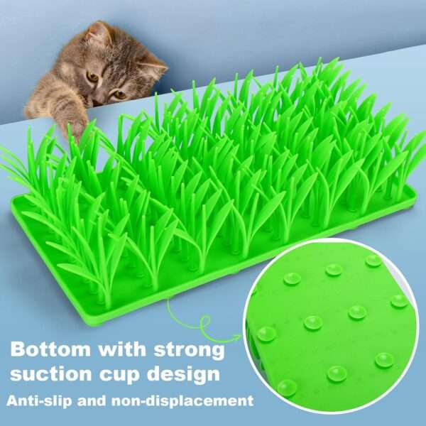 Alfombrilla de silicona para gatos y perros. Juguete interactivo de comida para promover el forrajeo en mascotas.