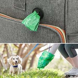 Bolsa de viaje multifuncional para perros y gatos, ideal para escapadas de fin de semana.