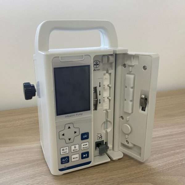 Bomba de infusión veterinaria volumétrica VP3 portátil con pantalla LCD.