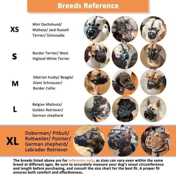 Bozal de cesta para perros grandes. Es un bozal antimordidas, ideal para entrenamiento.
