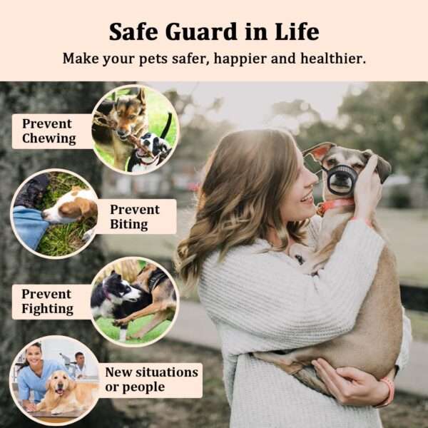 Bozal de Malla para Perros | Bozal Transpirable y Ajustable Antiladridos - Image 7