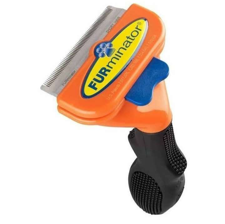 Cepillo deslanador Furminator talla S para perro y gato.
