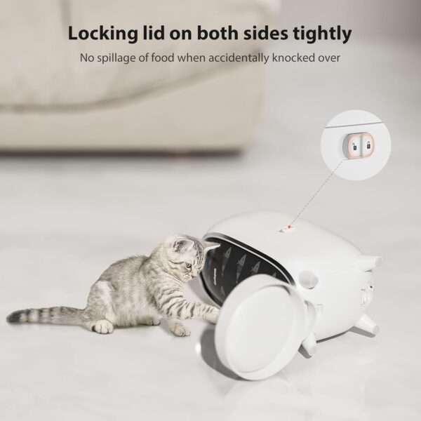 Comedero automático para gatos y perros, programable, con grabadora de voz y capacidad de 3 litros en Chile.
