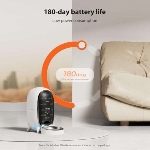 Comedero automático para gatos y perros, programable, con grabadora de voz y capacidad de 3 litros en Chile.