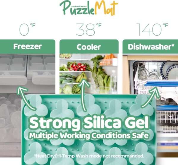 Tazón de alimentación lenta para perros de todas las razas. Es un plato de silicona con base antideslizante.