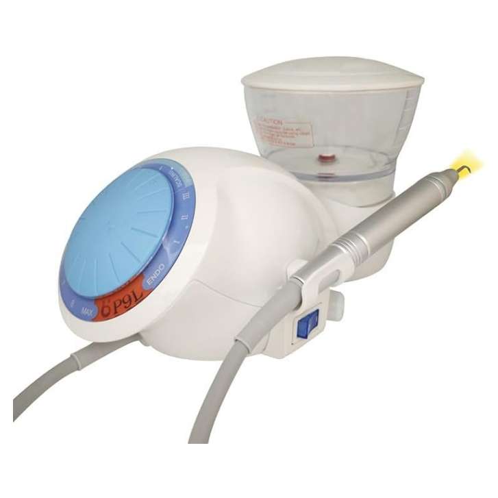 Escalador ultrasónico dental veterinario P9L con pieza de mano LED autoclavable.
