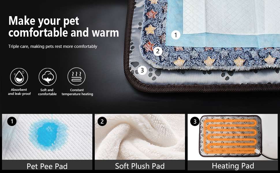 Incubadora neonatal con calefacción y ventilación para cachorros y gatitos.