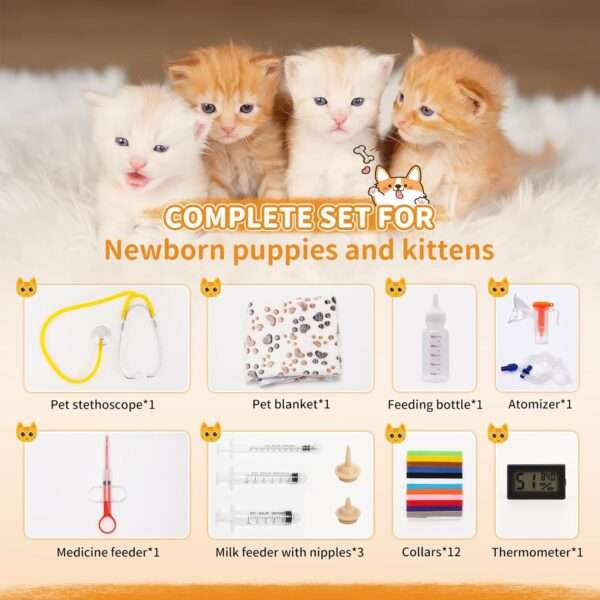 Incubadora para cachorros y gatitos de tamaño grande, con calefacción y diseño aislado.