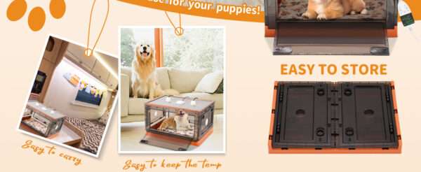 Incubadora para cachorros y gatitos de tamaño grande, con calefacción y diseño aislado.