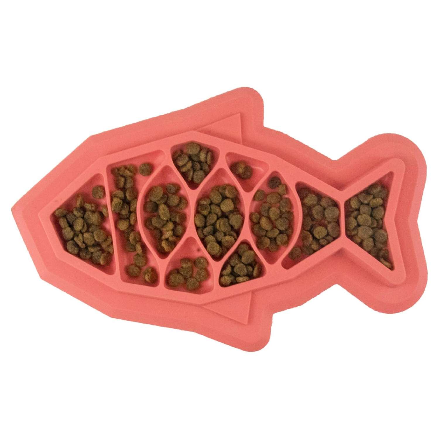 Rompecabezas interactivo para gatos. Juguete dispensador de comida que promueve la alimentación lenta.