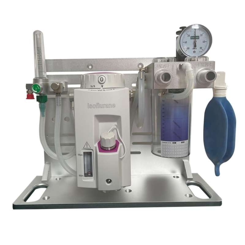Máquina de anestesia veterinaria SV-1300 compatible con CT y MRI.
