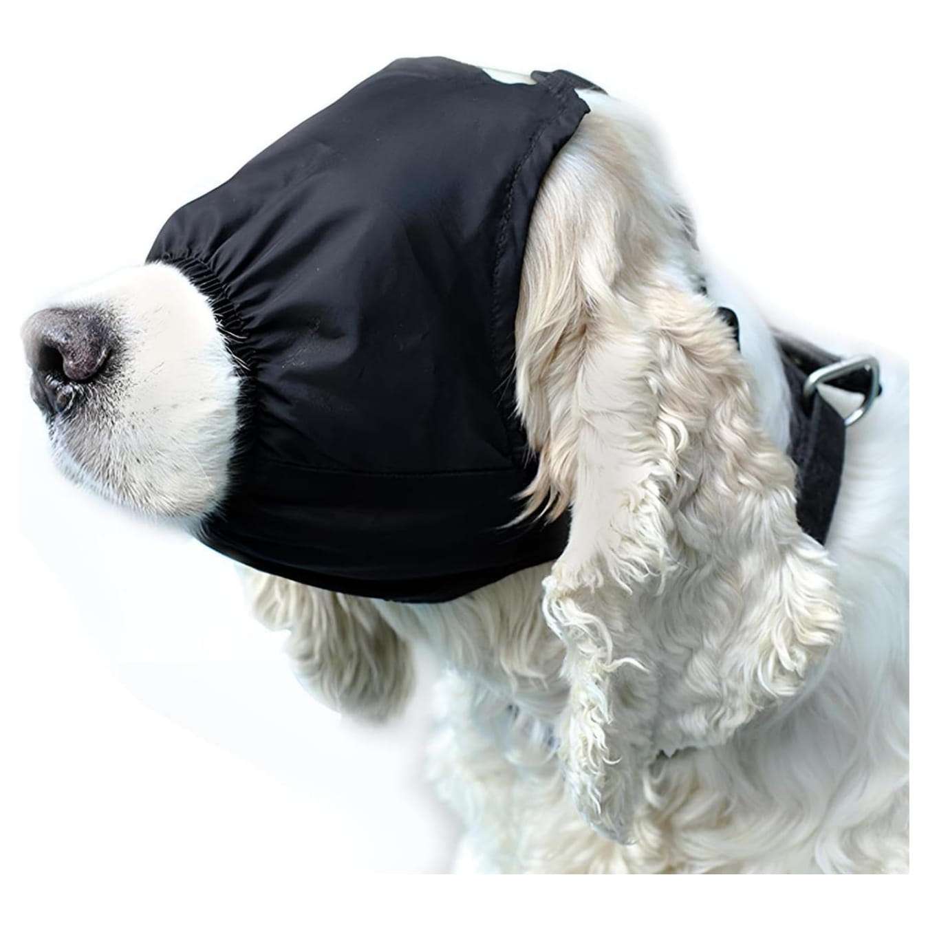 Bozal de nailon suave y transpirable para perros.