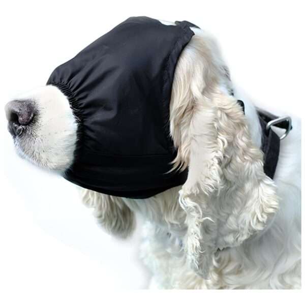 Bozal de nailon suave y transpirable para perros.