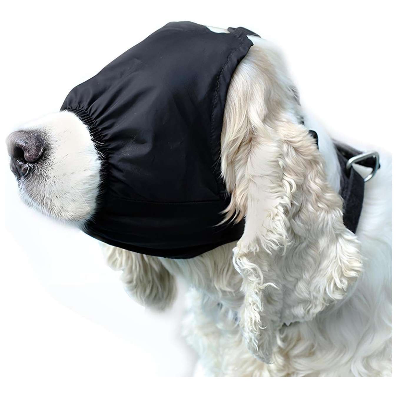 Bozal de nailon suave y transpirable para perros.