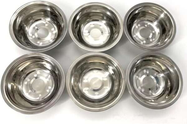 Plato de destete para cachorros. Sistema de alimentación múltiple con 6 puestos para que los perros beban y coman.