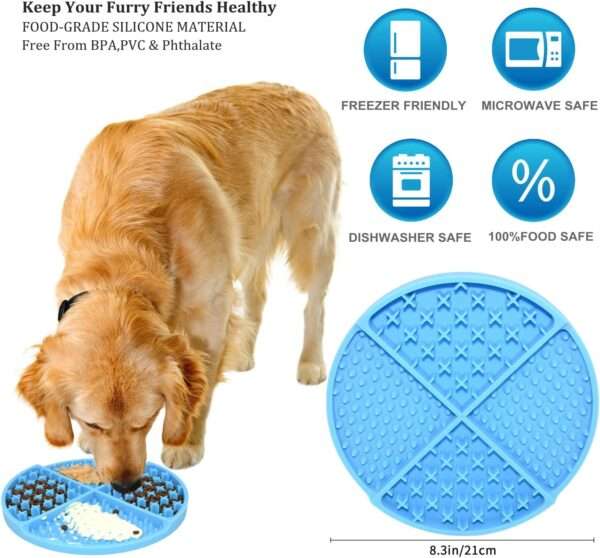 Tapete de rompecabezas para perros y gatos. Comedero lento que reduce la ansiedad y el aburrimiento.
