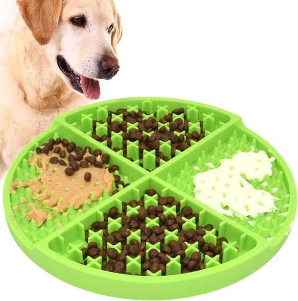 Tapete de rompecabezas para perros y gatos. Comedero lento que reduce la ansiedad y el aburrimiento.