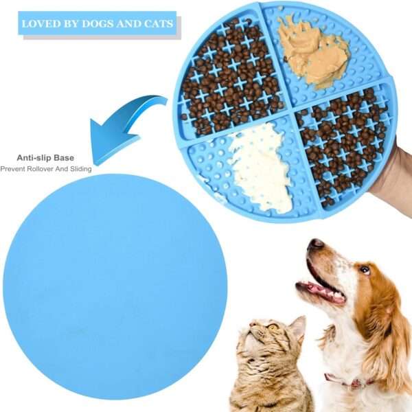 Tapete de rompecabezas para perros y gatos. Comedero lento que reduce la ansiedad y el aburrimiento.