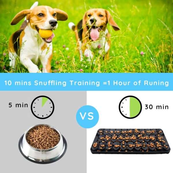 Alfombrilla de silicona para lamer para perros y gatos. Es un tapete de olfateo interactivo que promueve la alimentación lenta.