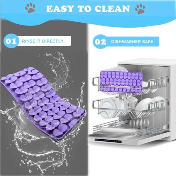 Alfombrilla de silicona para lamer para perros y gatos. Es un tapete de olfateo interactivo que promueve la alimentación lenta.
