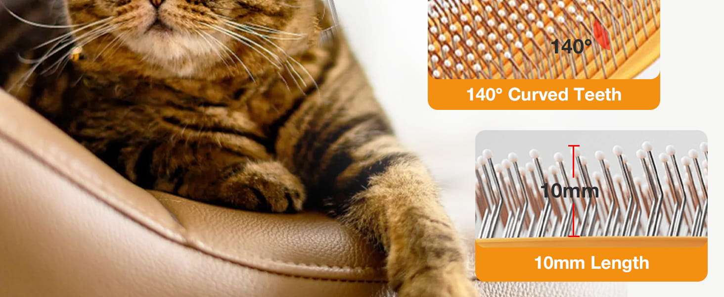 Aspiradora para gatos, kit de aseo, bajo ruido, 4 en 1.