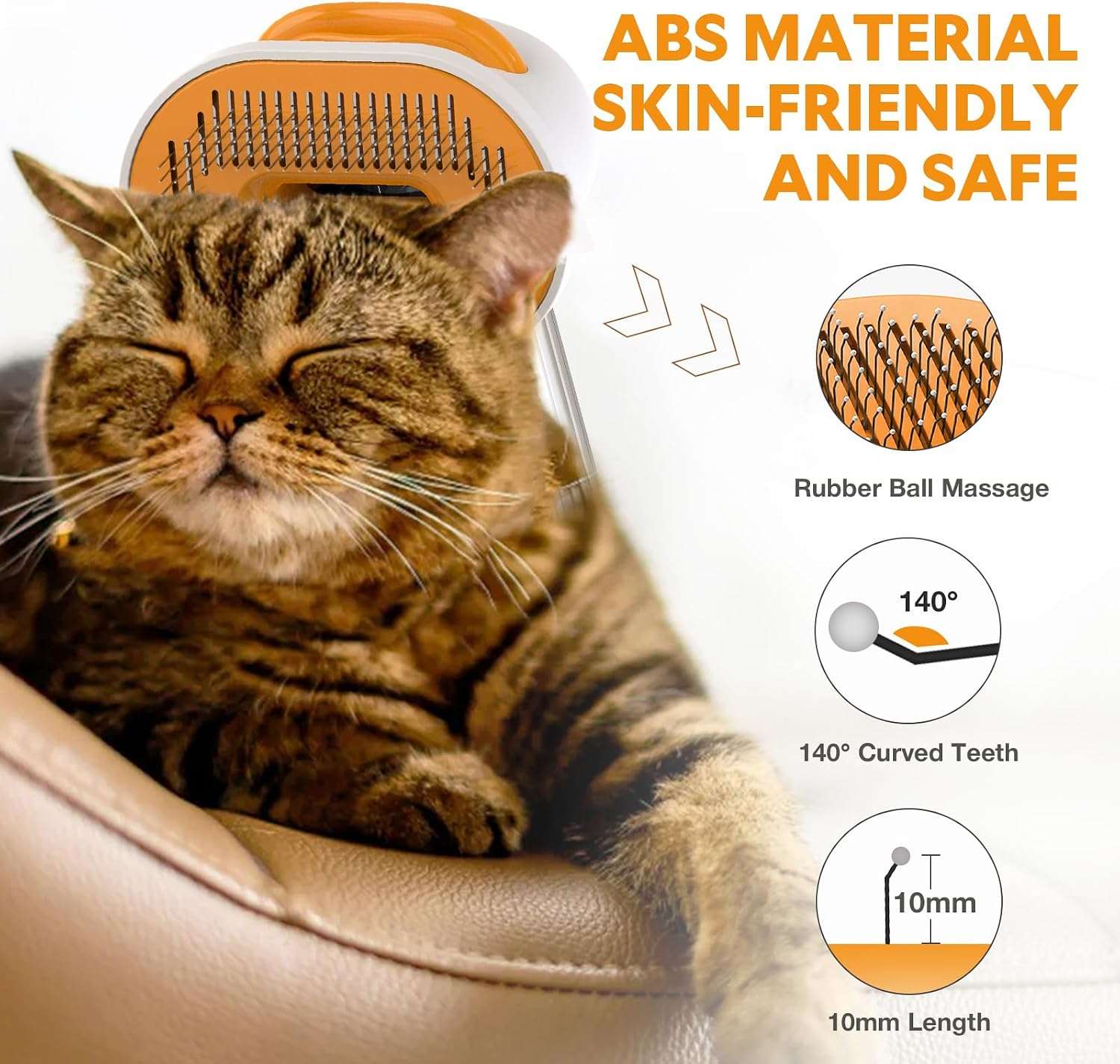 Aspiradora para gatos, kit de aseo, bajo ruido, 4 en 1.