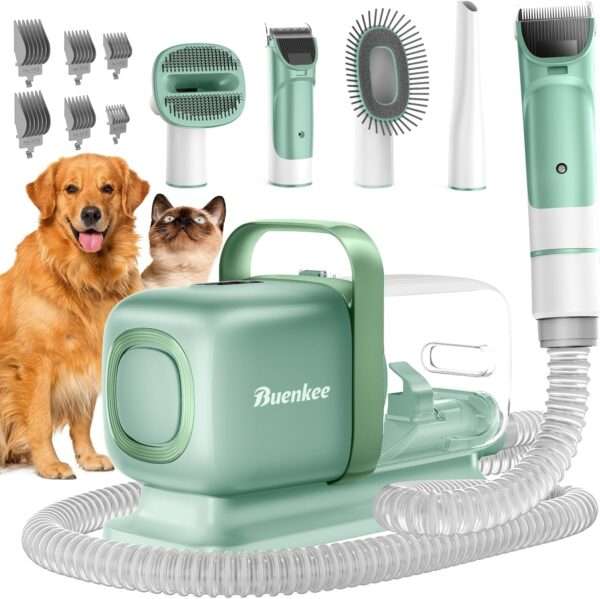 Aspiradora profesional para mascotas, kit de aseo, potencia de 15000 Pa.