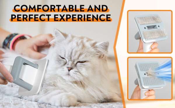 Kit profesional 5 en 1 para mascotas: Aspiradora de pelo con succión de 12,000 Pa para perros y gatos.