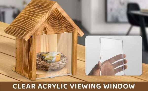 Comedero de ventana para pájaros.