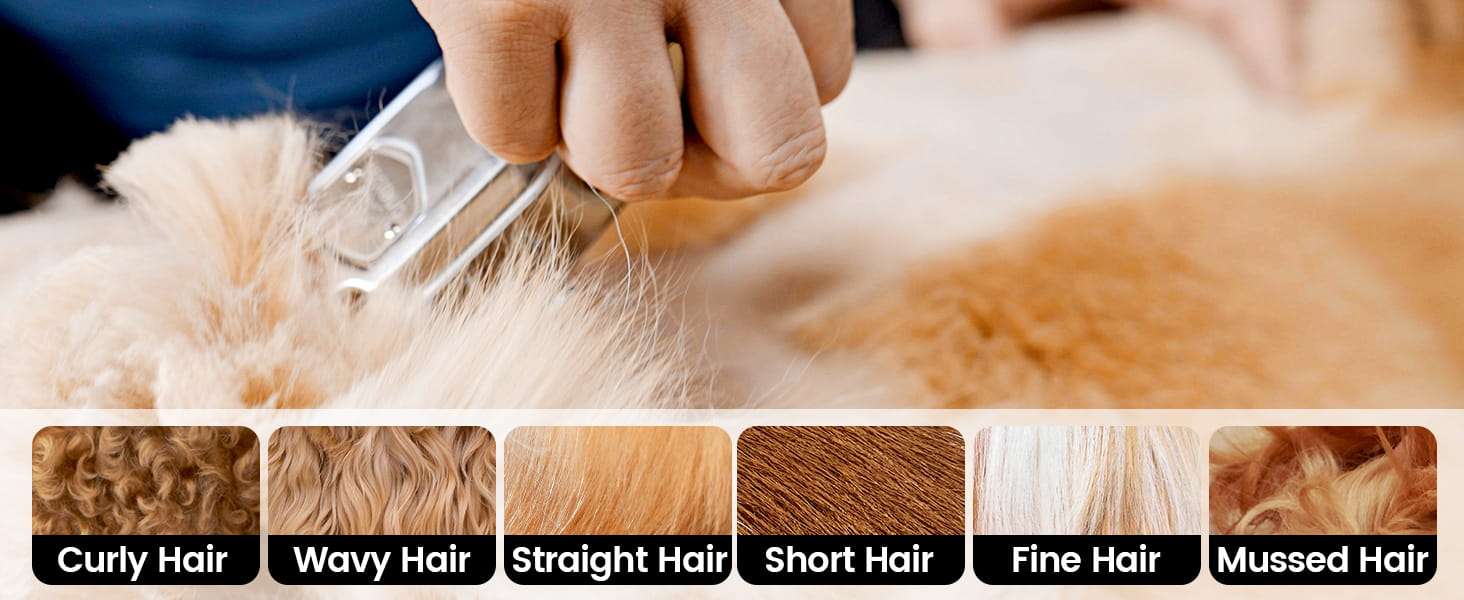 Cortapelos profesional para perros, silencioso, inalámbrico y recargable.