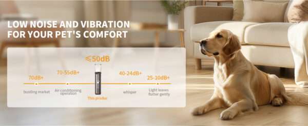 Cortapelos profesional 4 en 1 para perros, recargable.