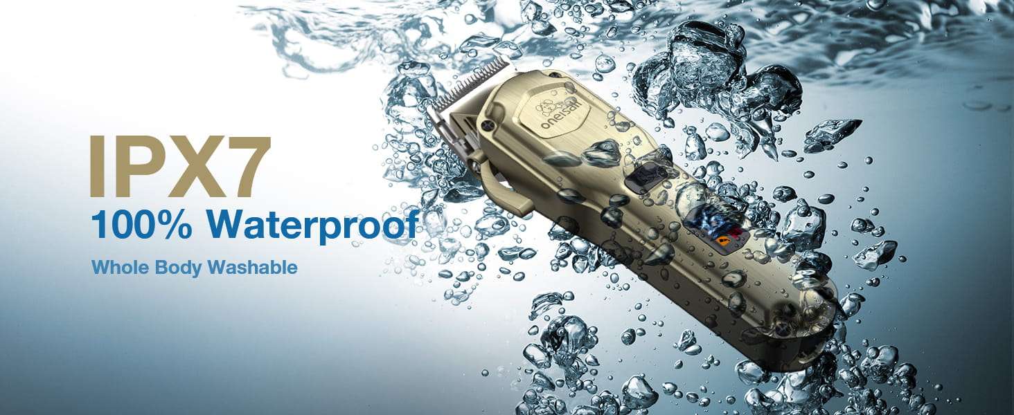 Cortapelos profesional inalámbrico para perros, silencioso y a prueba de agua.